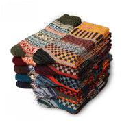 5-pack tjocka ullstrumpor - SwedishBalance