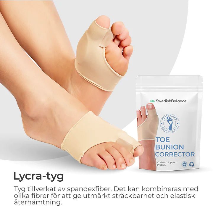 Hallux valgus-korrigerare - swedishbalance
