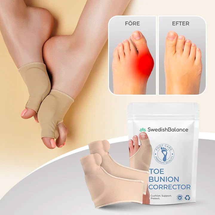 Hallux valgus-korrigerare - swedishbalance