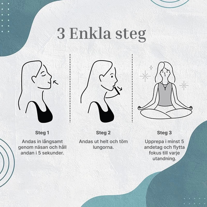 ZenBreath Andningshalsband: Elegant kompanjon mot ångest - SwedishBalance